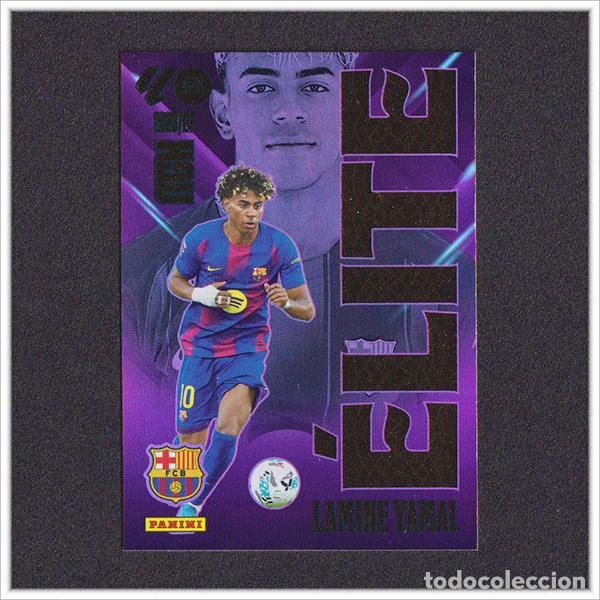 Cromos de f&uacute;tbol: MEGACRACKS 2026 2027 26 27 PANINI LAMINE YAMAL 9 ELITE BARCELONA BAR&Ccedil;A ALBUM COLECCI&Oacute;N LIGA MGK