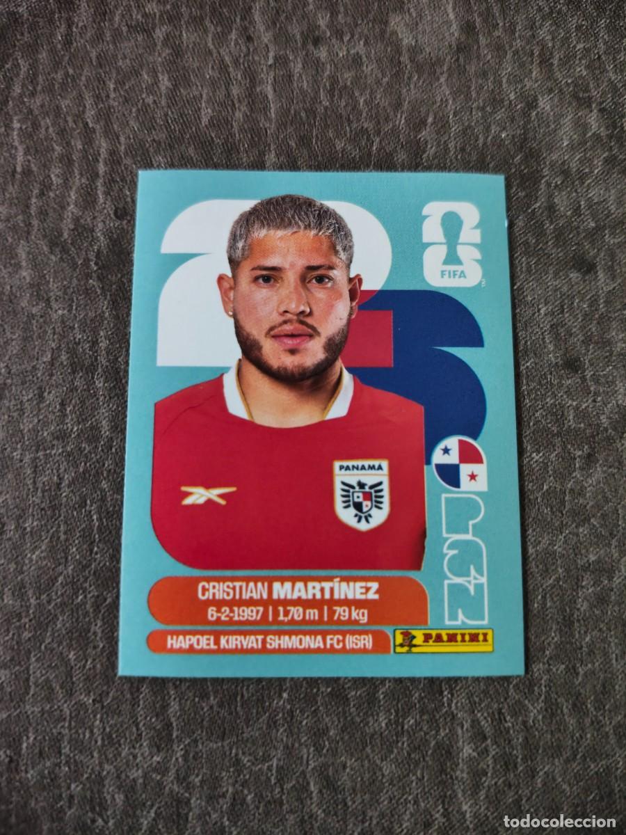 Cromos de f&uacute;tbol: Cromo PAN10 CRISTIAN MART&Iacute;NEZ PANAM&Aacute;. Colecci&oacute;n FIFA WORLD CUP 2026 PANINI Nuevo