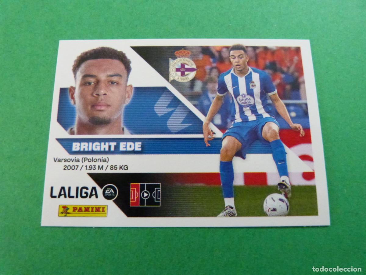 Cromos de f&uacute;tbol: CROMO FUTBOL BRIGHT EDE D. CORU&Ntilde;A COLOCA SIN PEGAR N&ordm; 8 BIS 3&ordf; EDICI&Oacute;N LIGA ESTE 2026-2027/26-27