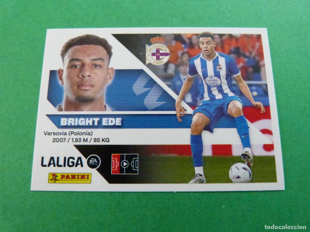 Cromos de f&uacute;tbol: CROMO FUTBOL BRIGHT EDE D. CORU&Ntilde;A COLOCA SIN PEGAR N&ordm; 8 BIS 3&ordf; EDICI&Oacute;N LIGA ESTE 2026-2027/26-27
