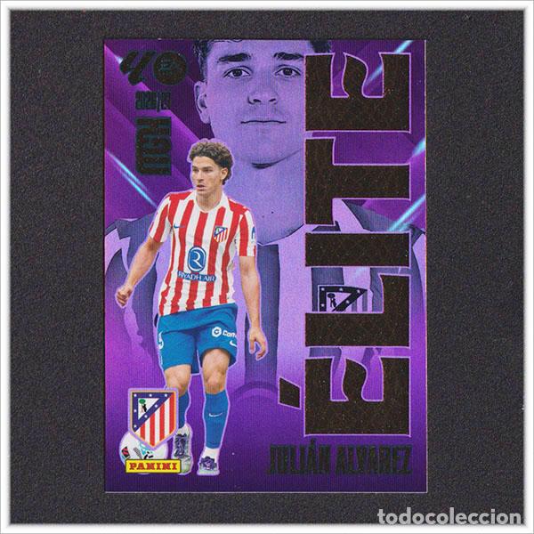 Cromos de f&uacute;tbol: MEGACRACKS 2026 2027 26 27 PANINI JULIAN ALVAREZ 8 ELITE ATL&Eacute;TICO MADRID ALBUM COLECCI&Oacute;N LIGA MGK