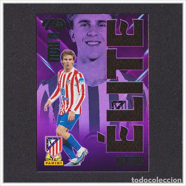 Cromos de f&uacute;tbol: MEGACRACKS 2026 2027 26 27 PANINI BARRIOS 1 ELITE ATL&Eacute;TICO MADRID ALBUM COLECCI&Oacute;N LIGA MGK