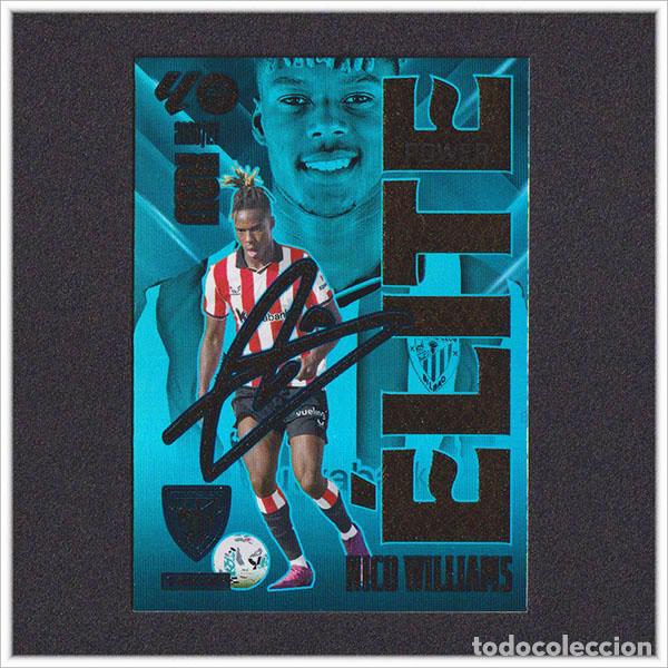 Football Stickers: MEGACRACKS 2026 2027 26 27 PANINI NICO WILLIAMS 12P 12 ELITE POWER ATHLETIC BILBAO ALBUM LIGA MGK