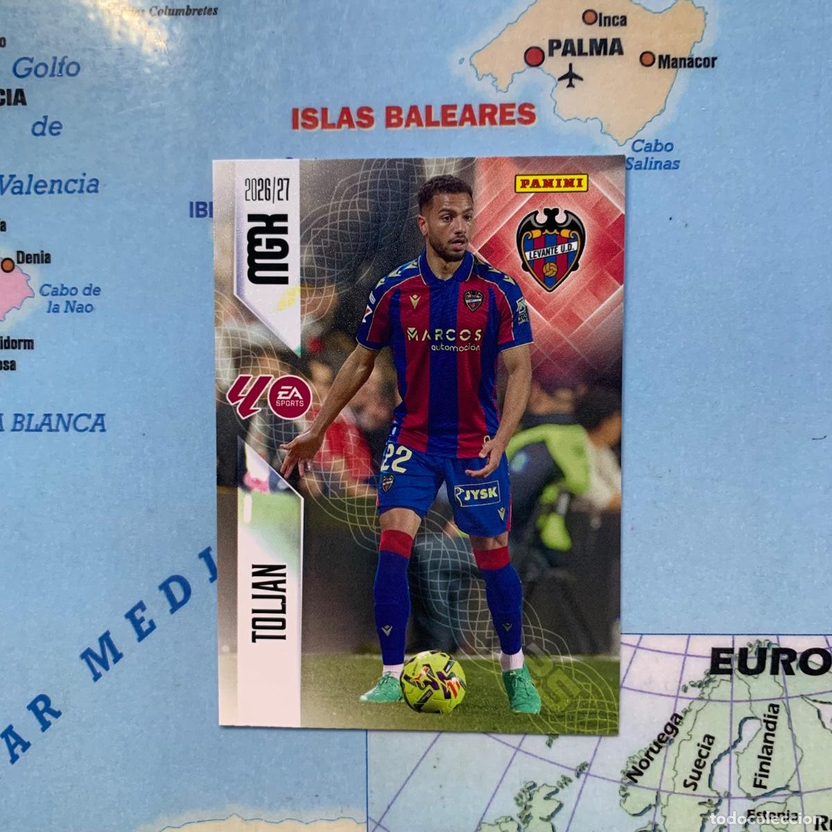 Football Stickers: Toljan n&uacute;mero 202 del Levante megacracks 26-27 2026-2027