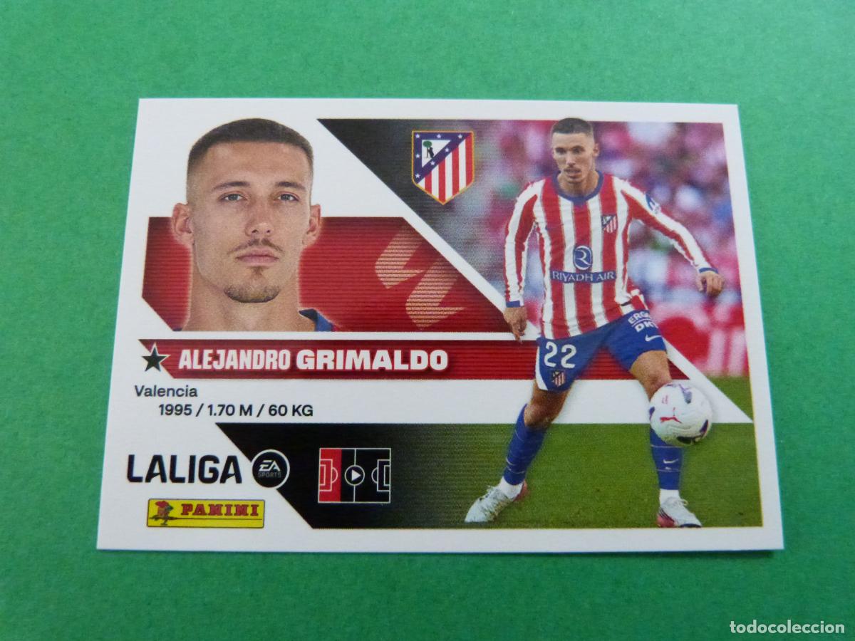 Cromos de f&uacute;tbol: CROMO FUTBOL GRIMALDO AT. MADRID COLOCA SIN PEGAR N&ordm; 10 BIS 3&ordf; EDICI&Oacute;N LIGA ESTE 2026-2027/26-27