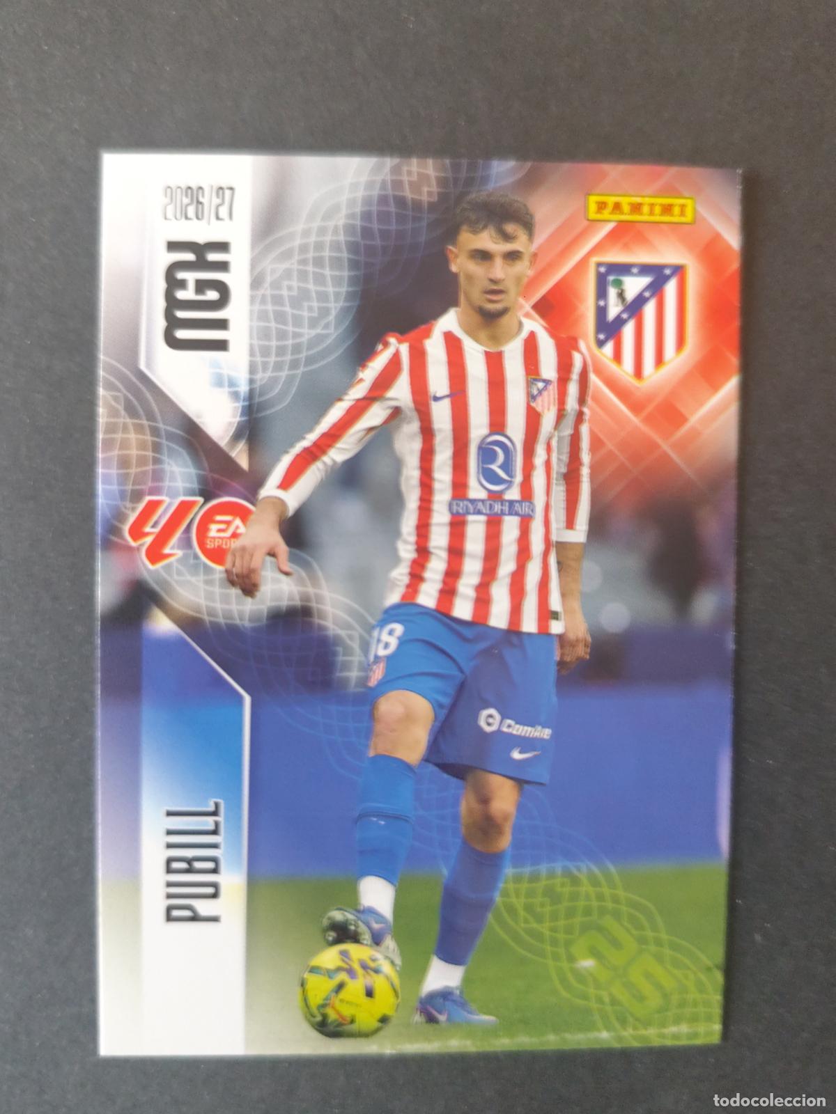 Cromos de f&uacute;tbol: 60 PUBILL ATL&Eacute;TICO MADRID MEGACRACKS 2026 2027 26 27