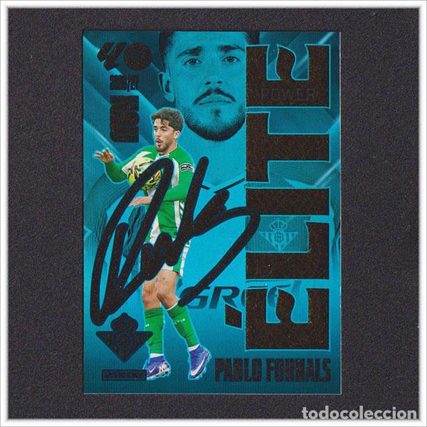 Cromos de f&uacute;tbol: MEGACRACKS 2026 2027 26 27 PANINI PABLO FORNALS 14P 14 ELITE POWER BETIS ALBUM COLECCI&Oacute;N LIGA MGK