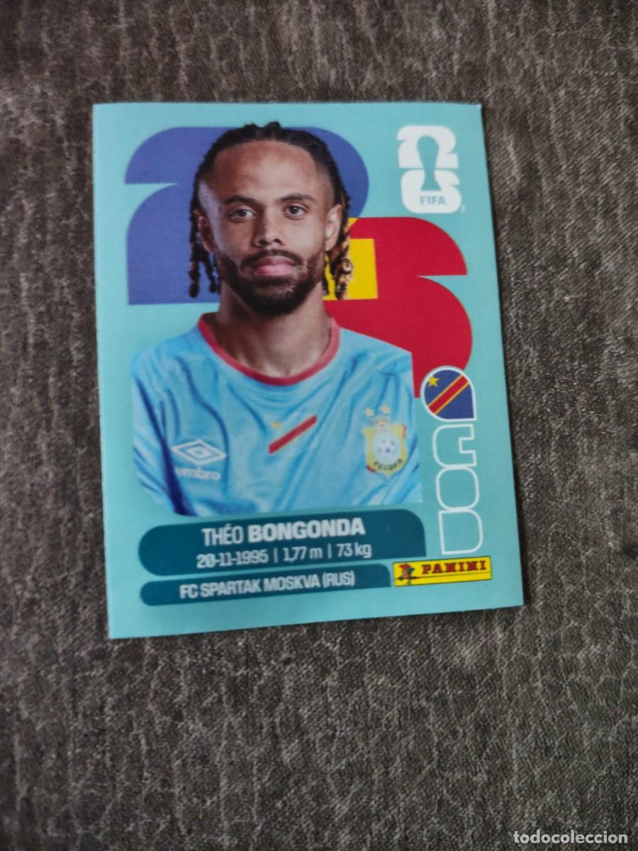 Cromos de f&uacute;tbol: Cromo COD14 TH&Eacute;O BONGONDA REP&Uacute;BLICA DEMOCR&Aacute;TICA CONGO. Colecci&oacute;n FIFA WORLD CUP 2026 PANINI Nuevo