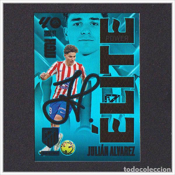 Cromos de f&uacute;tbol: MEGACRACKS 2026 2027 26 27 PANINI JULIAN ALVAREZ 8P 8 ELITE POWER ATL&Eacute;TICO MADRID COLECCI&Oacute;N LIGA MGK