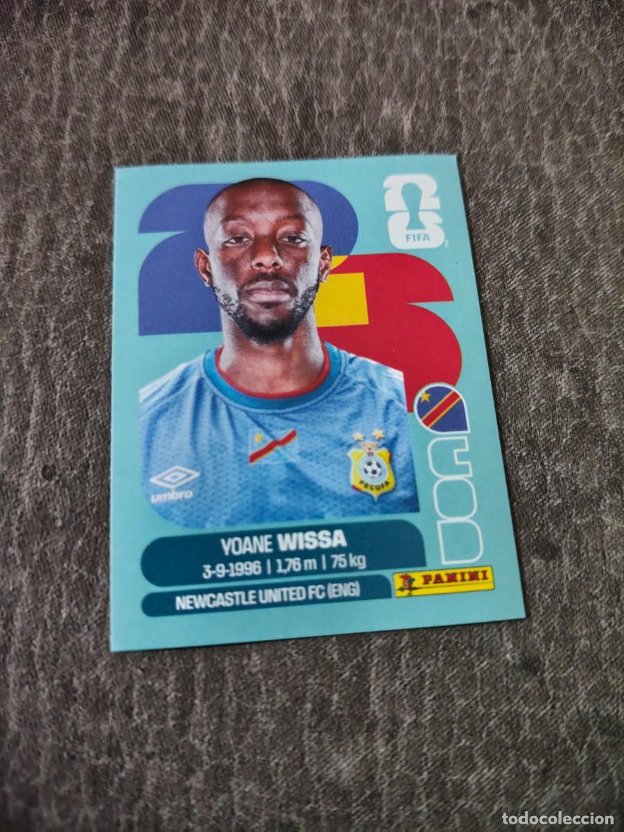 Cromos de f&uacute;tbol: Cromo COD16 YOANE WISSA REP&Uacute;BLICA DEMOCR&Aacute;TICA CONGO. Colecci&oacute;n FIFA WORLD CUP 2026 PANINI Nuevo