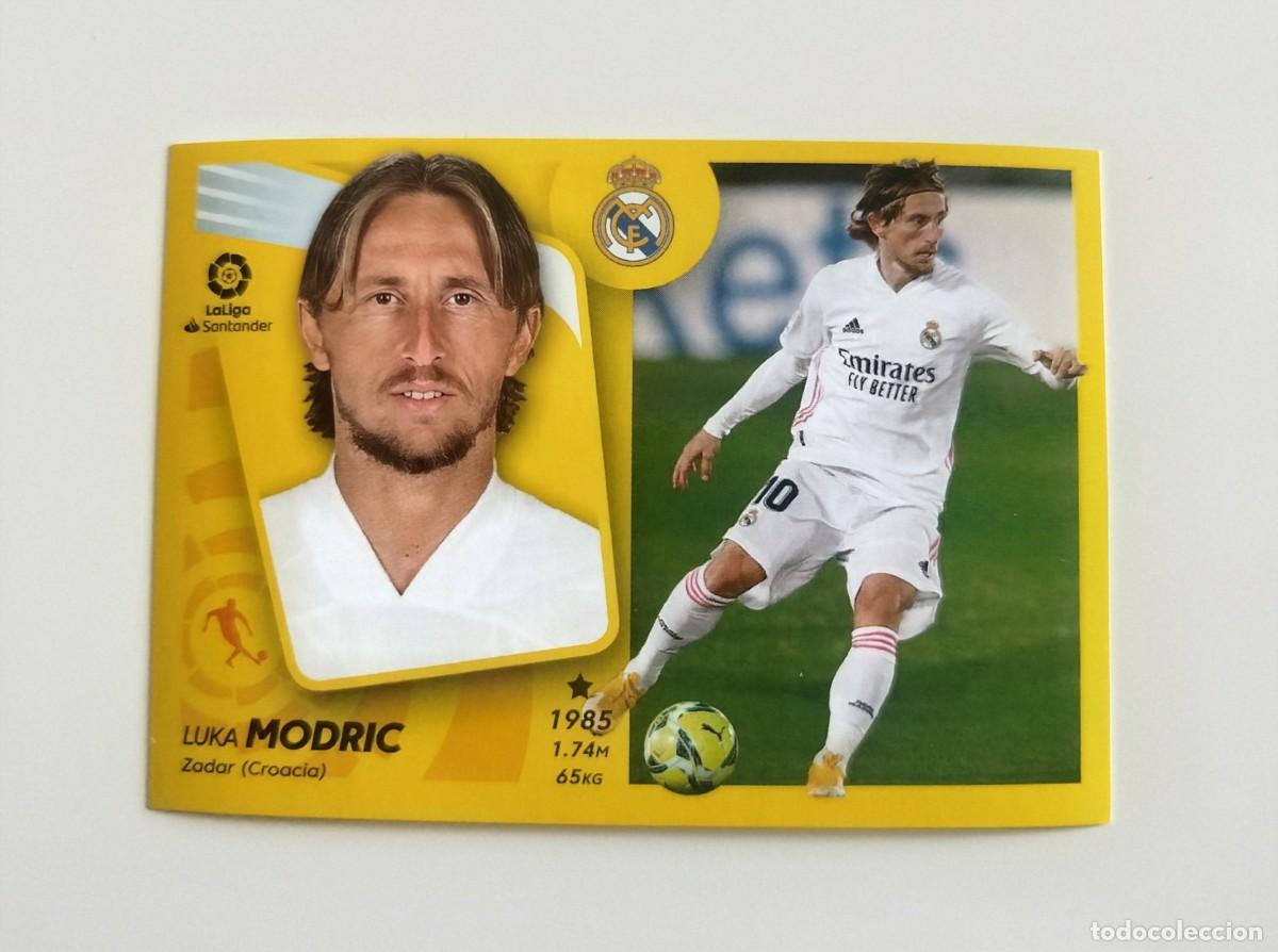 Cromos de f&uacute;tbol: Modric 15 SIN PEGAR NUNCA PEGADO Real Madrid CF Liga Ediciones Este 21 22 / 2021 2022