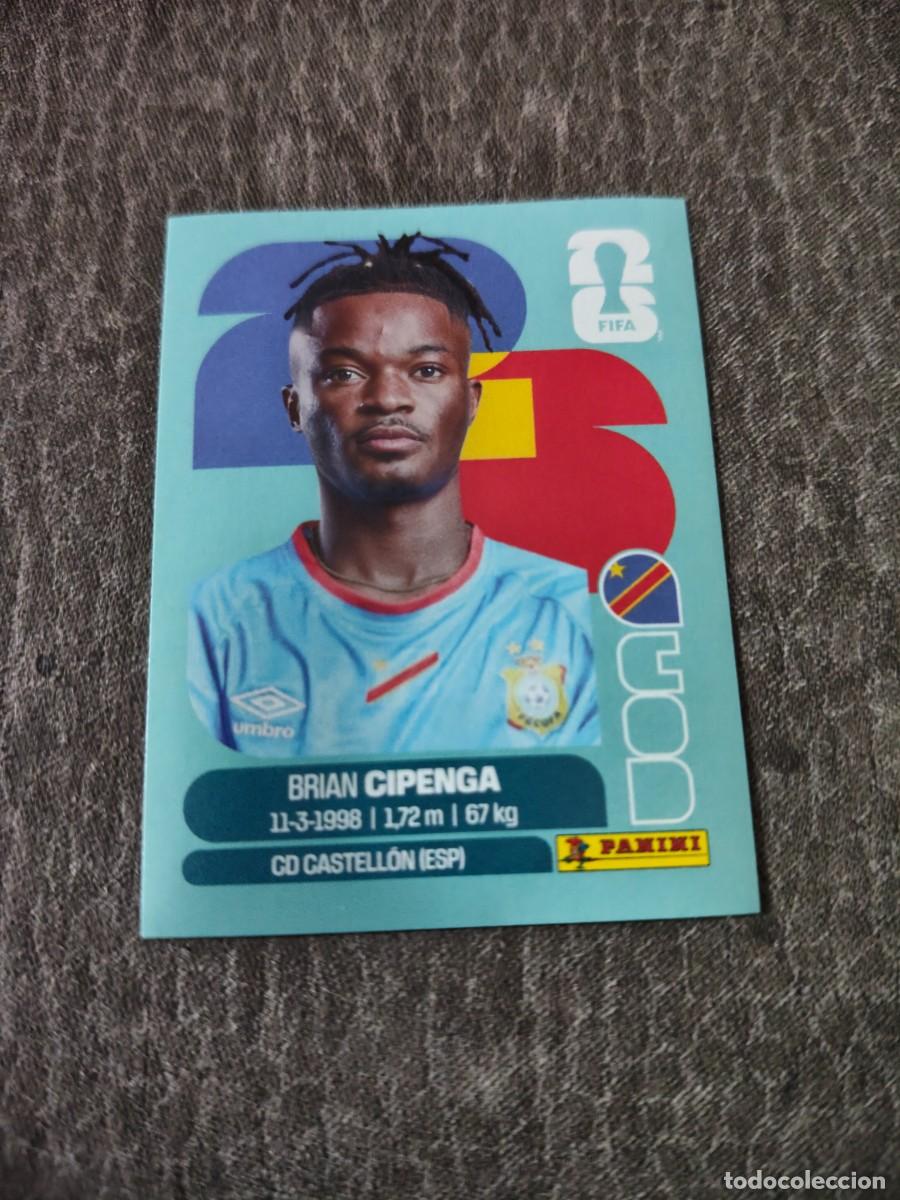 Cromos de f&uacute;tbol: Cromo COD17 BRIAN CIPENGA REP&Uacute;BLICA DEMOCR&Aacute;TICA CONGO. Colecci&oacute;n FIFA WORLD CUP 2026 PANINI Nuevo