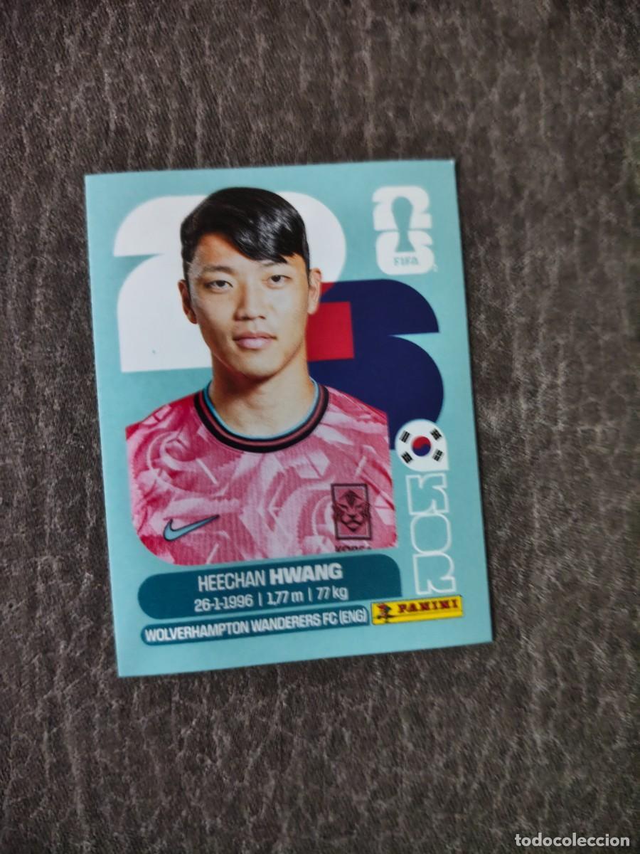 Cromos de f&uacute;tbol: Cromo KOR19 HEECHAN HWANG COREA DEL SUR. Colecci&oacute;n FIFA WORLD CUP 2026 PANINI Nuevo