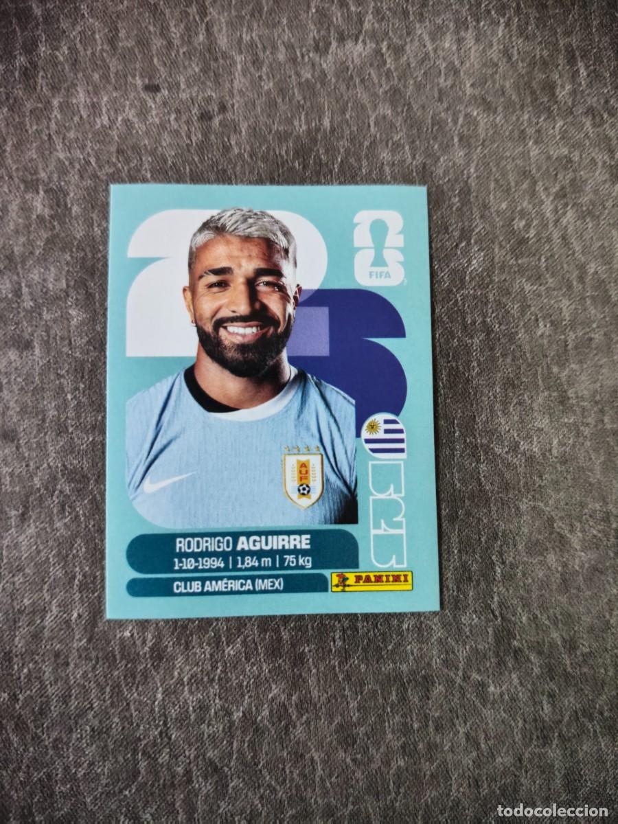Cromos de f&uacute;tbol: Cromo URU19 RODRIGO AGUIRRE URUGUAY. Colecci&oacute;n FIFA WORLD CUP 2026 PANINI Nuevo