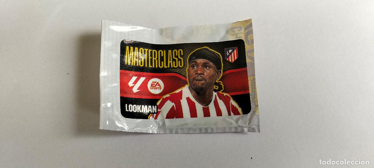 Cromos de f&uacute;tbol: CROMO CHICLE . LIGA ESTE 2026 - 27 ... MASTERCLASS AT. MADRID . LOOKMAN -- LEER ANUNCIO.