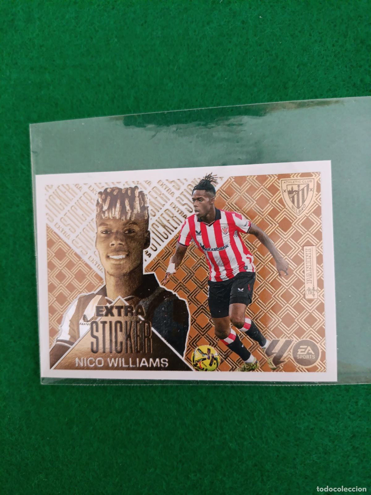 Cromos de f&uacute;tbol: LIGA ESTE 2026 2027 EXTRA STICKER BRONCE NICO WILLIANS