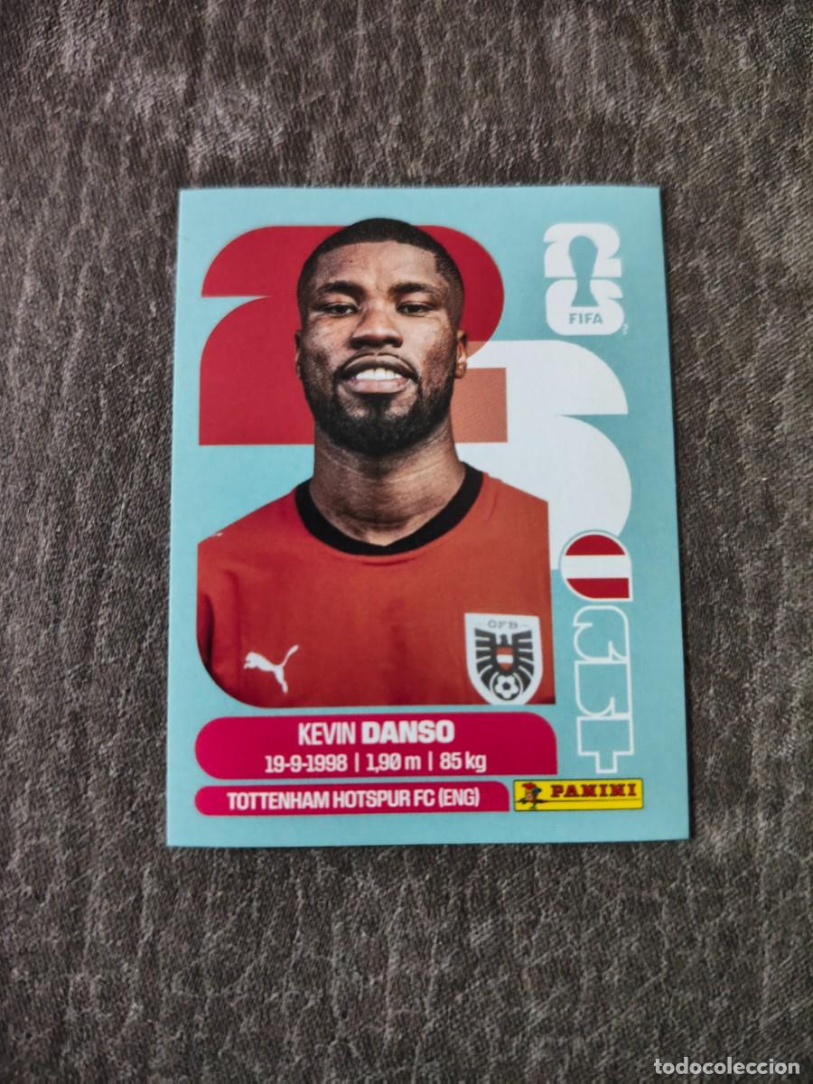 Cromos de f&uacute;tbol: Cromo AUT5 KEVIN DANSO AUSTRIA. Colecci&oacute;n FIFA WORLD CUP 2026 PANINI Nuevo