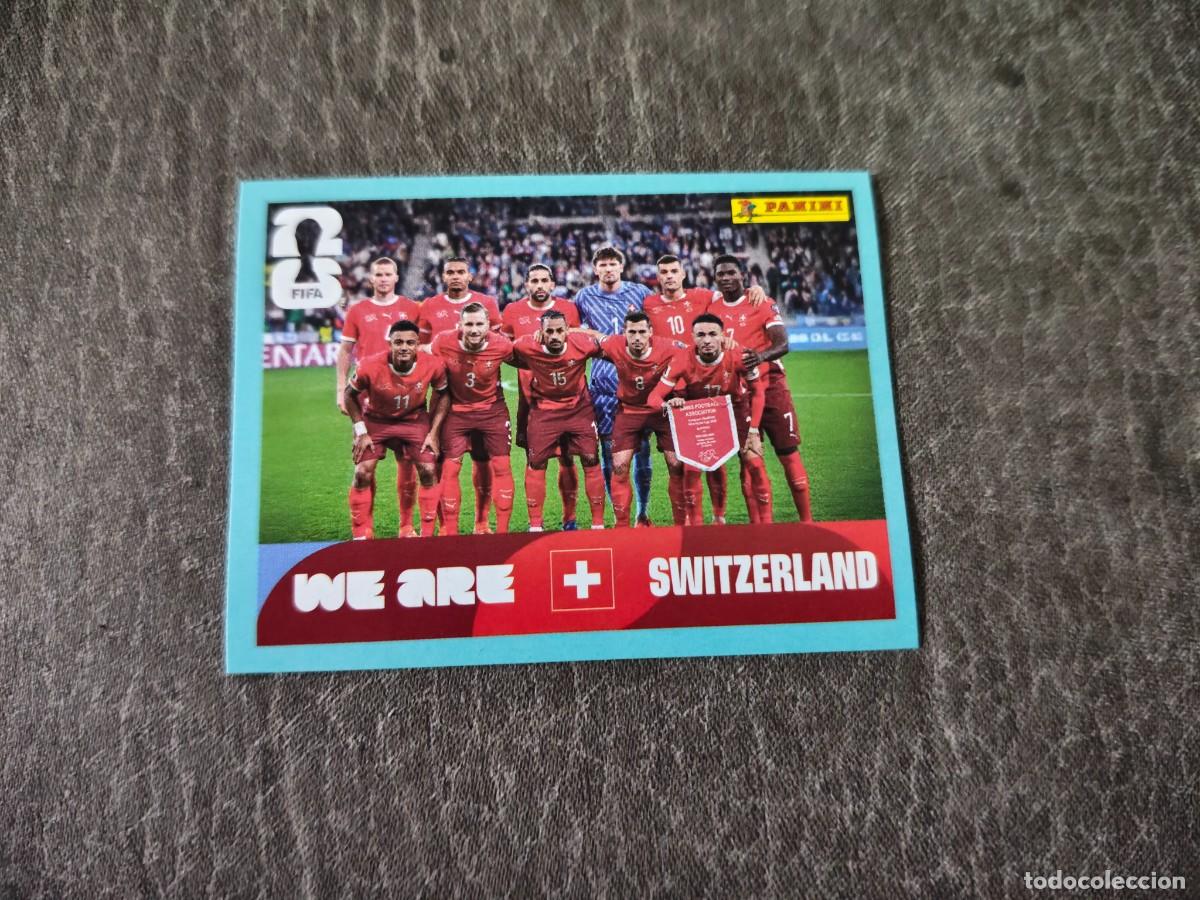 Cromos de f&uacute;tbol: Cromo SUI13 WE ARE SWITZERLAND SUIZA. Colecci&oacute;n FIFA WORLD CUP 2026 PANINI Nuevo