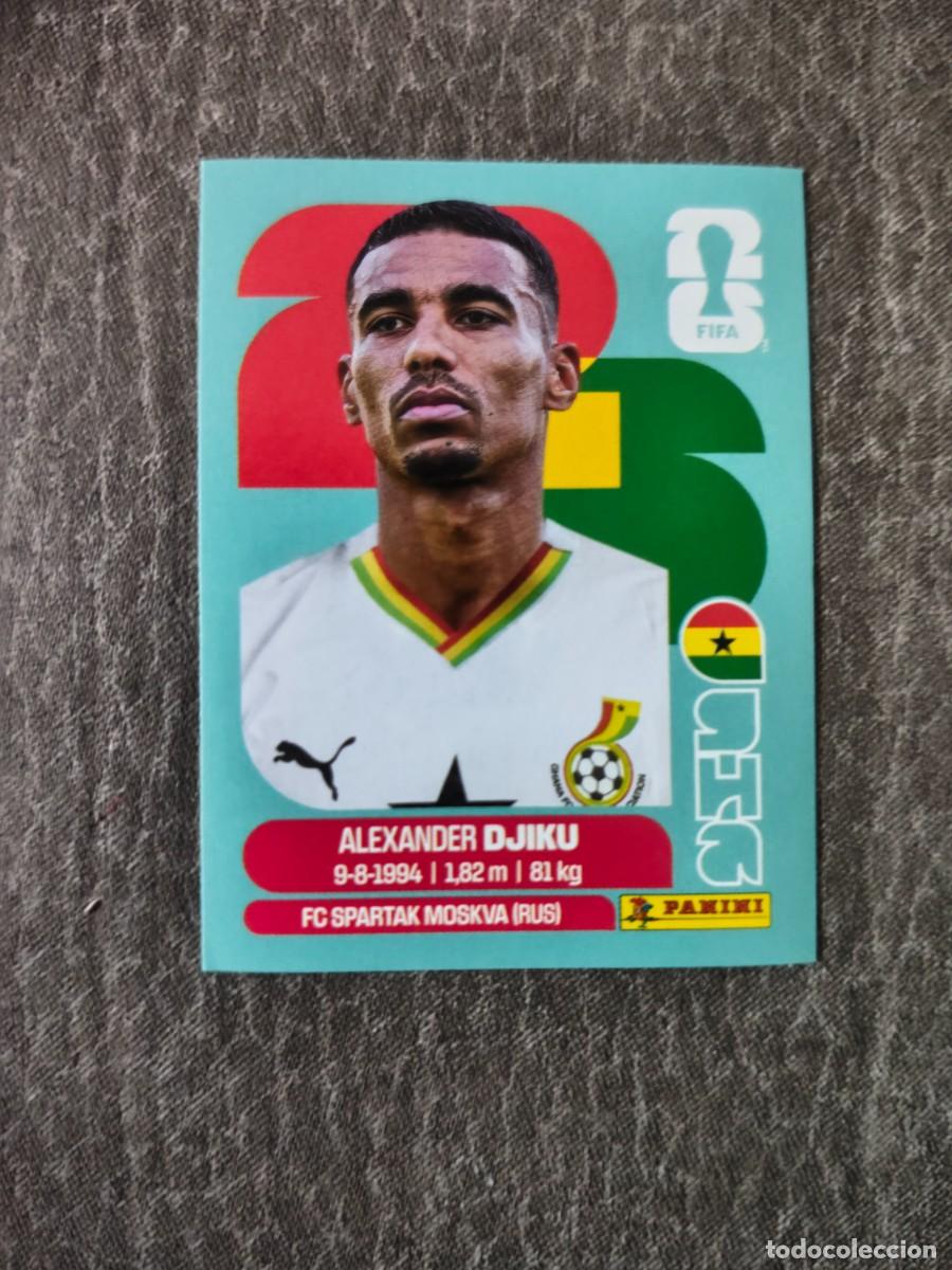 Cromos de f&uacute;tbol: Cromo GHA6 ALEXANDER DJIKU GHANA. Colecci&oacute;n FIFA WORLD CUP 2026 PANINI Nuevo