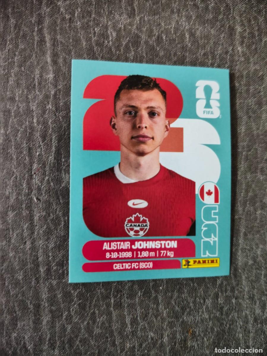 Cromos de f&uacute;tbol: Cromo CAN4 ALISTAIR JOHNSTON CANAD&Aacute;. Colecci&oacute;n FIFA WORLD CUP 2026 PANINI Nuevo