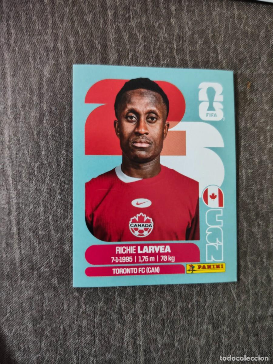 Cromos de f&uacute;tbol: Cromo CAN6 RICHIE LARYEA CANAD&Aacute;. Colecci&oacute;n FIFA WORLD CUP 2026 PANINI Nuevo