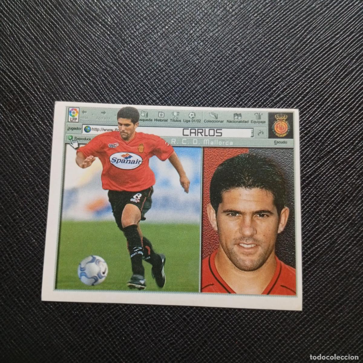Cartes &agrave; collectionner de Football: CARLOS MALLORCA ESTE 2001 2002 CROMO FUTBOL 01 02 LIGA - SIN PEGAR - A216 PG370