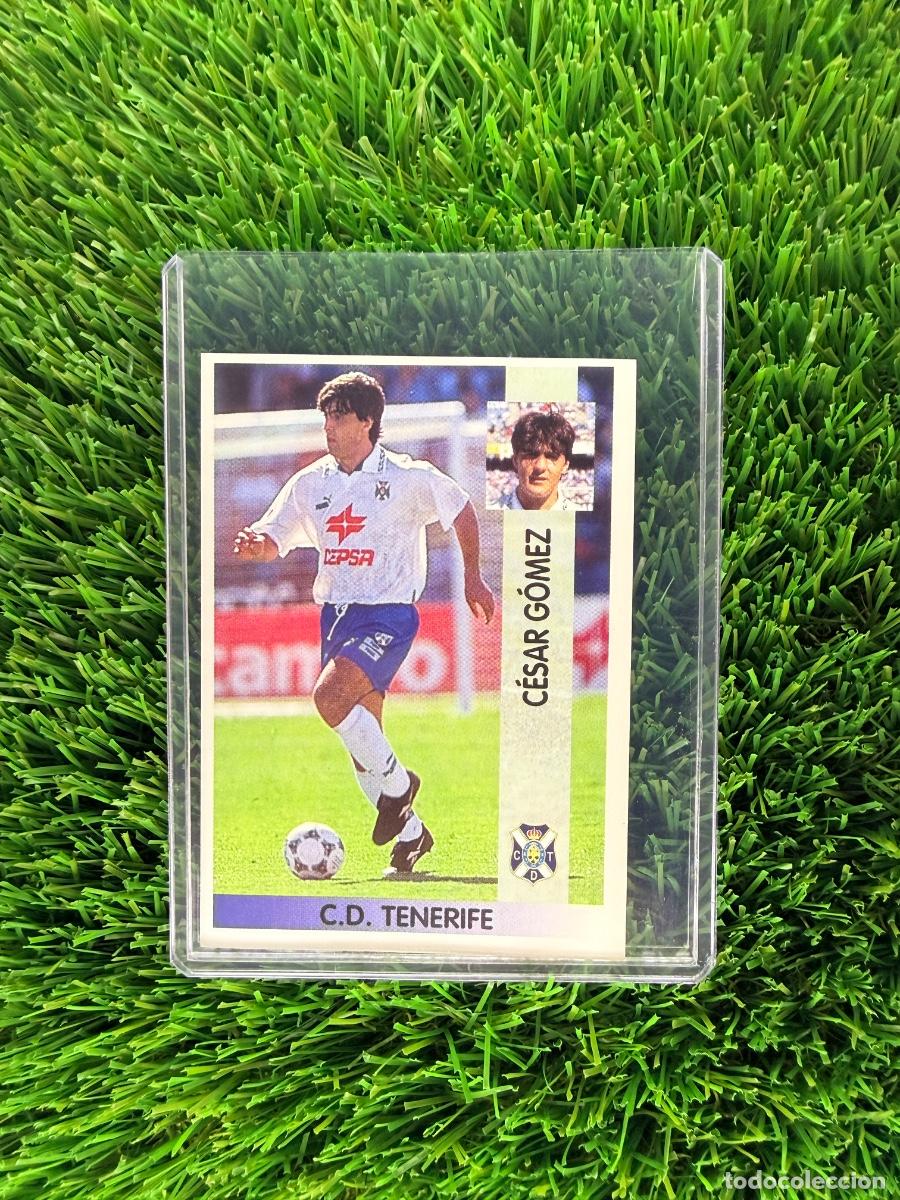 Cromos de Futebol: N&ordm; 70 C&eacute;sar G&oacute;mez CD Tenerife Liga 96 97
