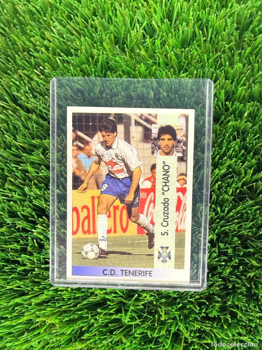 Cromos de f&uacute;tbol: N&ordm; 72 Sebasti&aacute;n Cruzado &rdquo;Chano&rdquo; CD Tenerife Liga 96 97