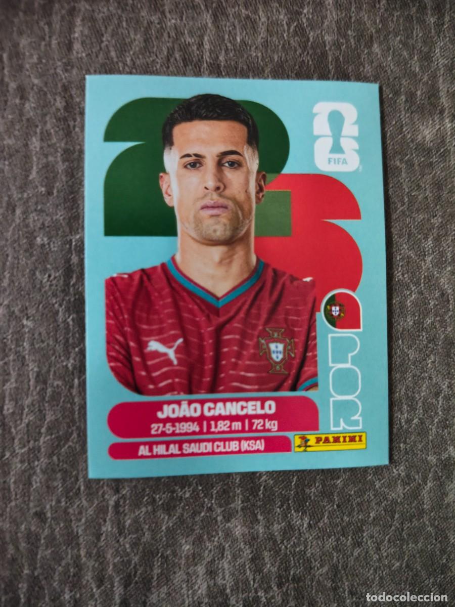 Cromos de f&uacute;tbol: Cromo POR5 JO&Atilde;O CANCELO PORTUGAL. Colecci&oacute;n FIFA WORLD CUP 2026 PANINI Nuevo