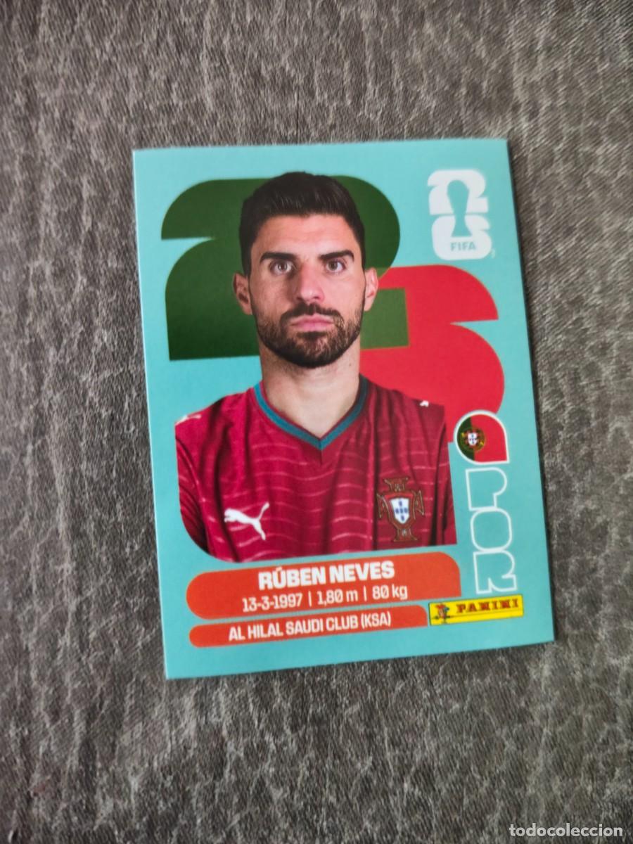 Cromos de f&uacute;tbol: Cromo POR11 R&Uacute;BEN NEVES PORTUGAL. Colecci&oacute;n FIFA WORLD CUP 2026 PANINI Nuevo