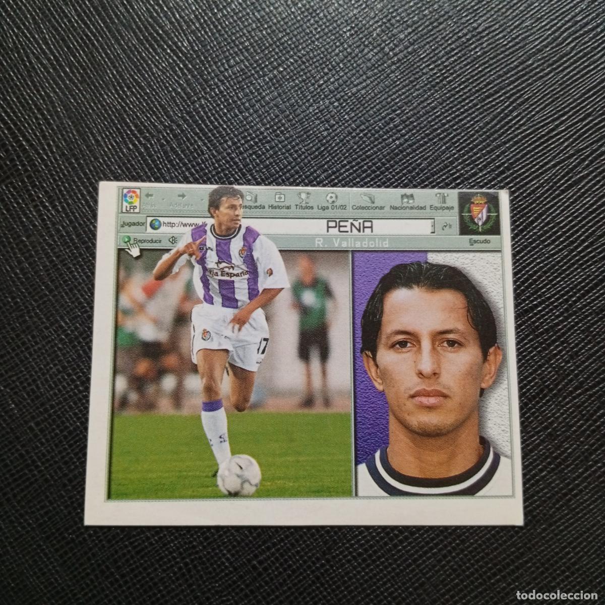Cromos de f&uacute;tbol: PE&Ntilde;A VALLADOLID ESTE 2001 2002 CROMO FUTBOL 01 02 LIGA - SIN PEGAR - A216 PG370