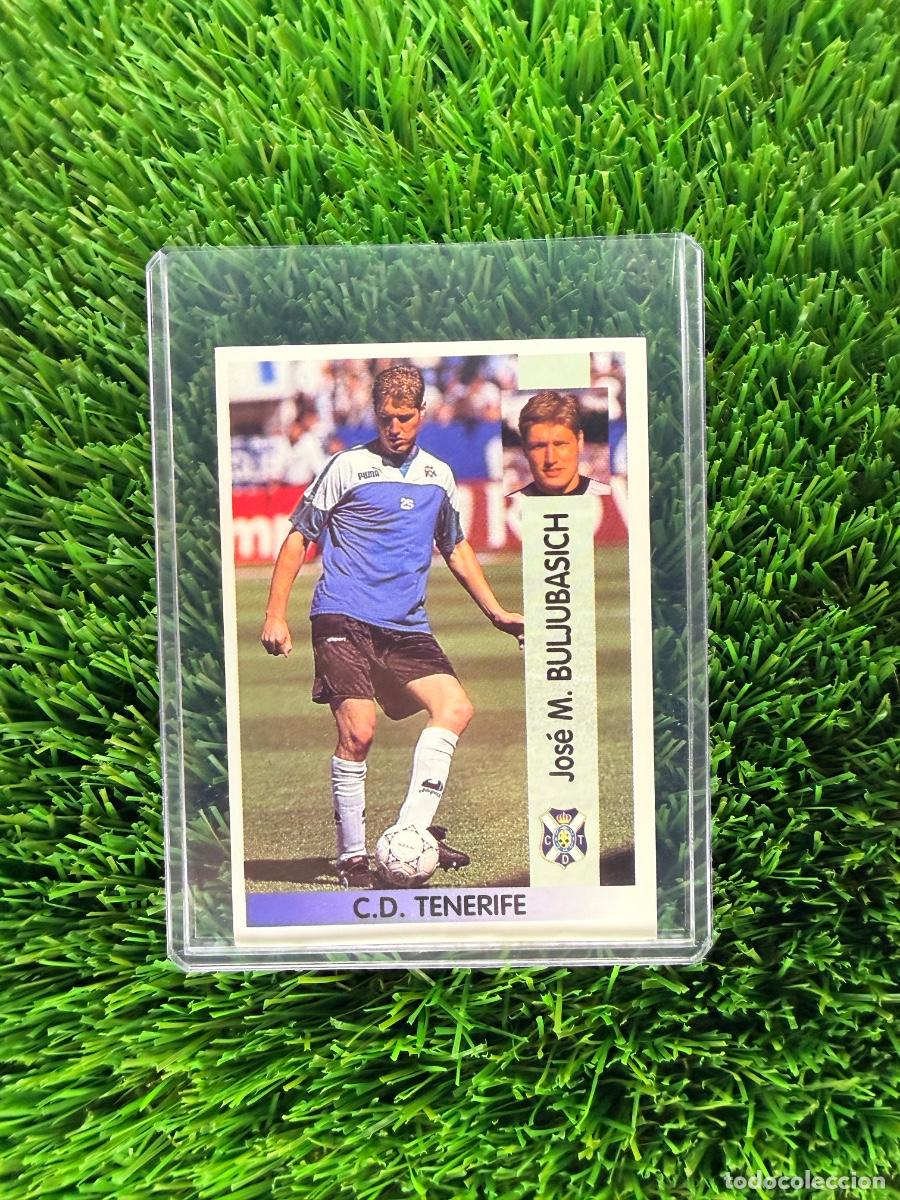 Cromos de f&uacute;tbol: N&ordm; 80 Jos&eacute; Mar&iacute;a Buljubasich CD Tenerife Liga 96 97