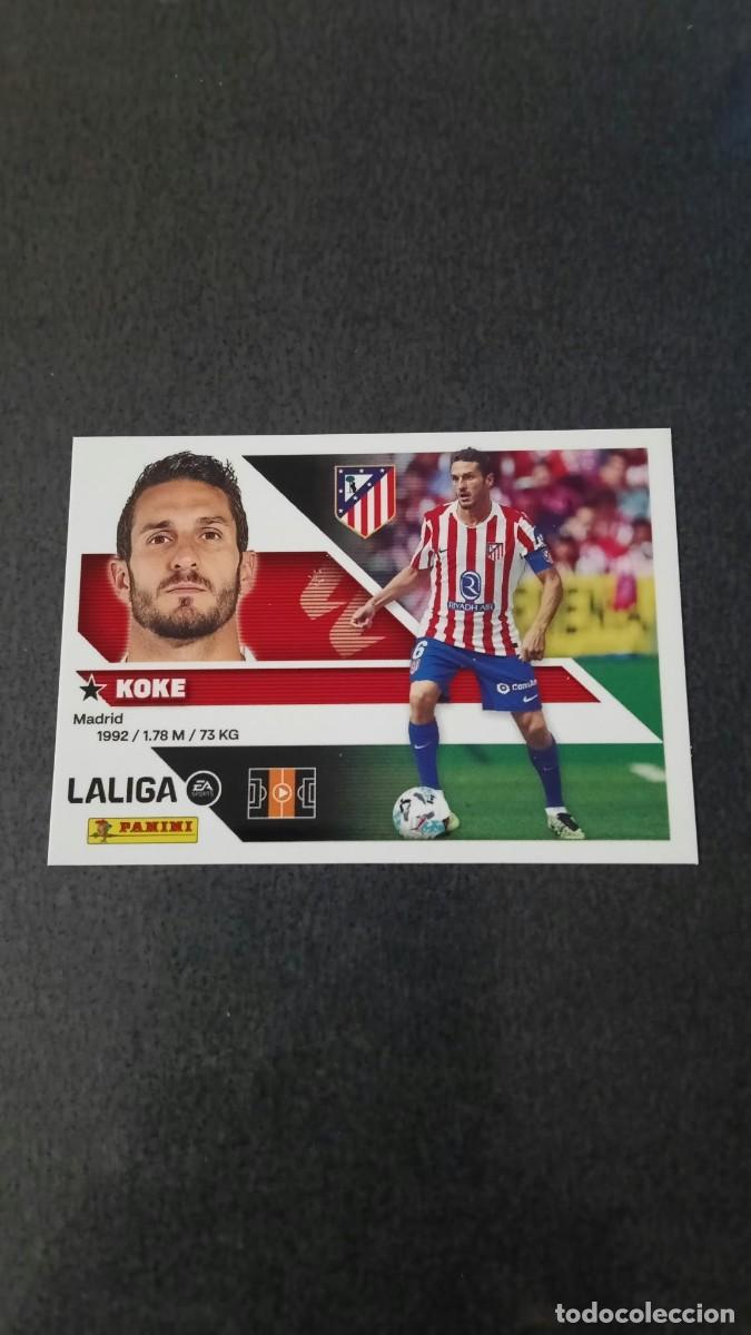 Cromos de f&uacute;tbol: Koke Liga Este 26 27 2026 2027 Atletico de Madrid