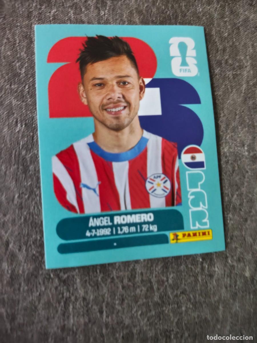 Cromos de f&uacute;tbol: Cromo PAR19 &Aacute;NGEL ROMERO PARAGUAY. Colecci&oacute;n FIFA WORLD CUP 2026 PANINI Nuevo