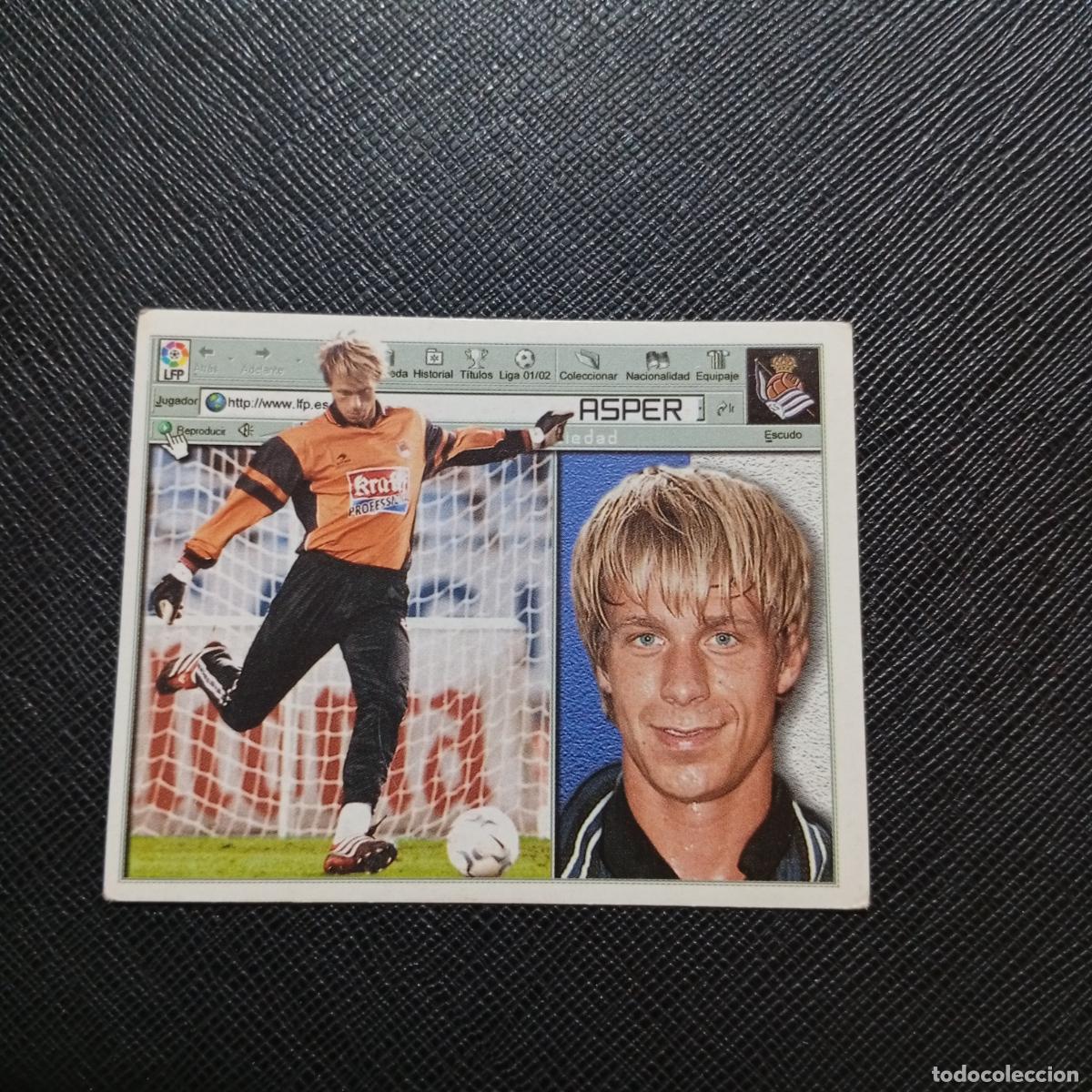 Cromos de f&uacute;tbol: ASPER REAL SOCIEDAD ESTE 2001 2002 CROMO FUTBOL 01 02 LIGA - SIN PEGAR - A216 PG370