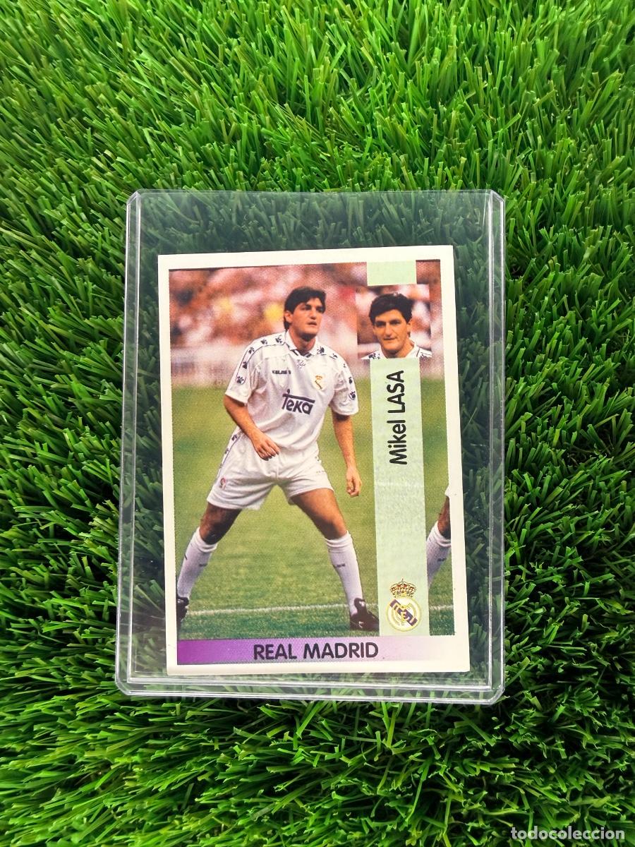 Cromos de f&uacute;tbol: N&ordm; 87 Mikel Lasa Real Madrid CF Liga 96 97