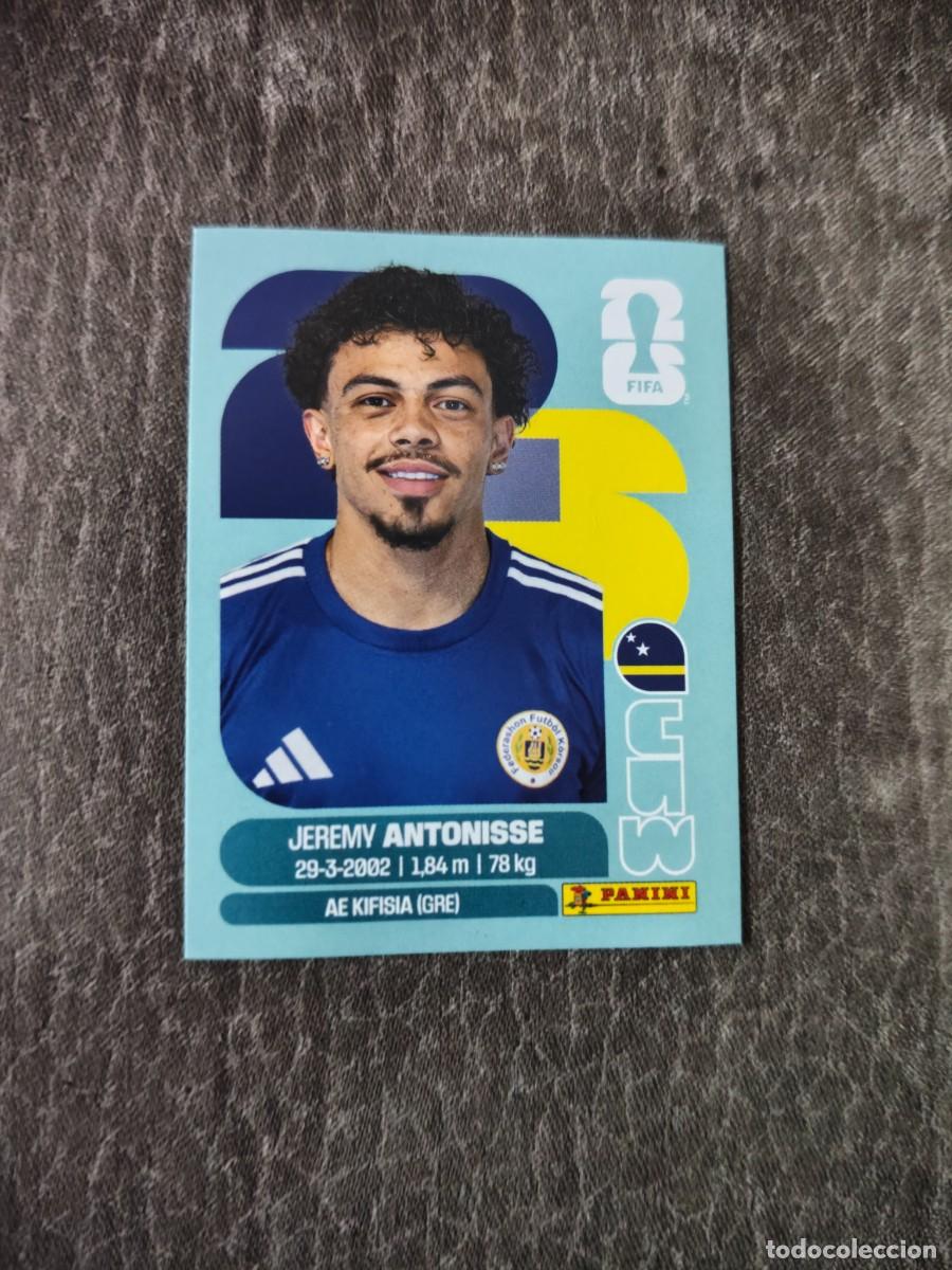 Cromos de f&uacute;tbol: Cromo CUW18 JEREMY ANTONISSE CURAZAO. Colecci&oacute;n FIFA WORLD CUP 2026 PANINI Nuevo