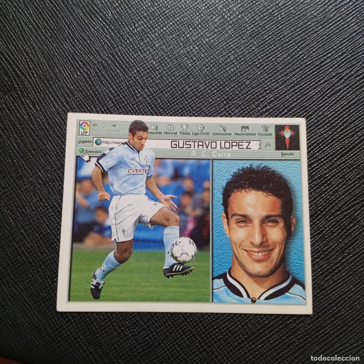 Cromos de f&uacute;tbol: GUSTAVO LOPEZ CELTA ESTE 2001 2002 CROMO FUTBOL 01 02 LIGA - SIN PEGAR - A216 PG370