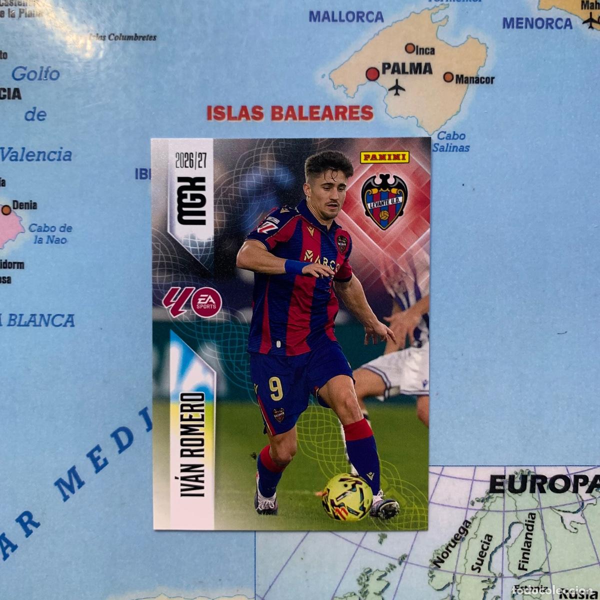 Cromos de f&uacute;tbol: Ivan romero n&uacute;mero 214 del Levante megacracks 26-27 2026-2027