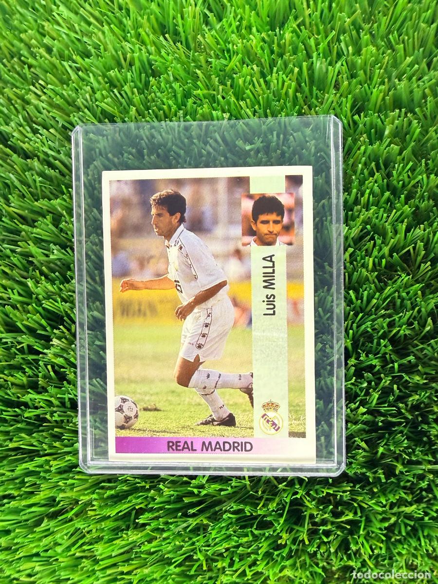 Fu&szlig;ball-Sticker: N&ordm; 90 Luis Milla Real Madrid CF Liga 96 97