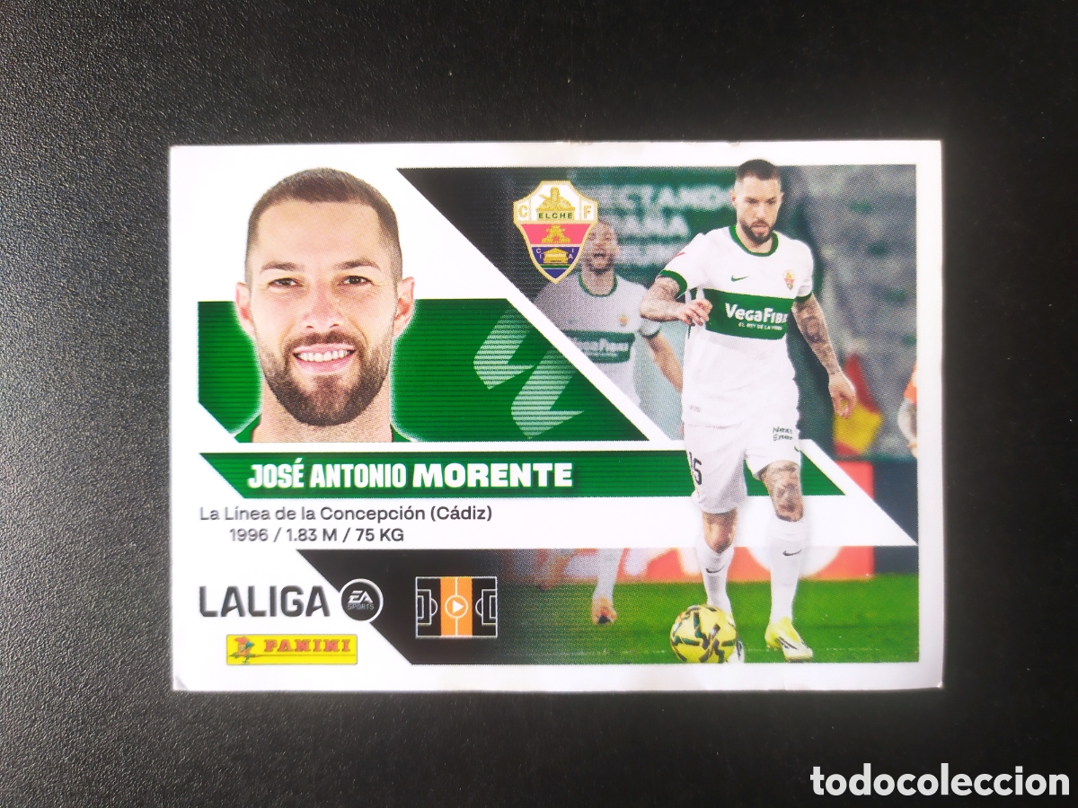 Cromos de Futebol: Liga este 2026 2027 26 27 panini Morente n&deg; 16 Elche