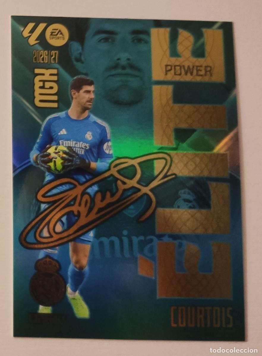 Cromos de Futebol: Carta Courtois Real Madrid 4P Panini Megacracks 2026-2027