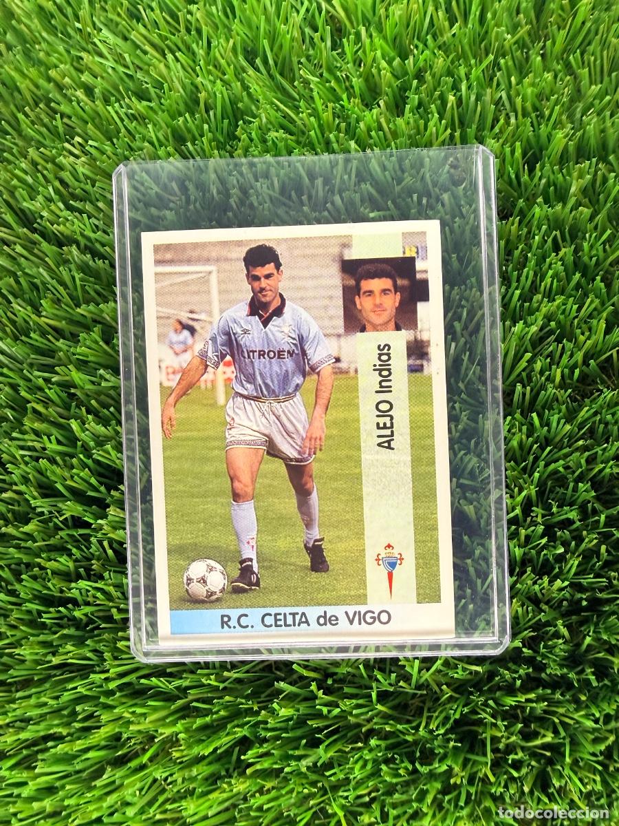 Cromos de Futebol: N&ordm; 165 Alejo Indias RC Celta Liga 96 97