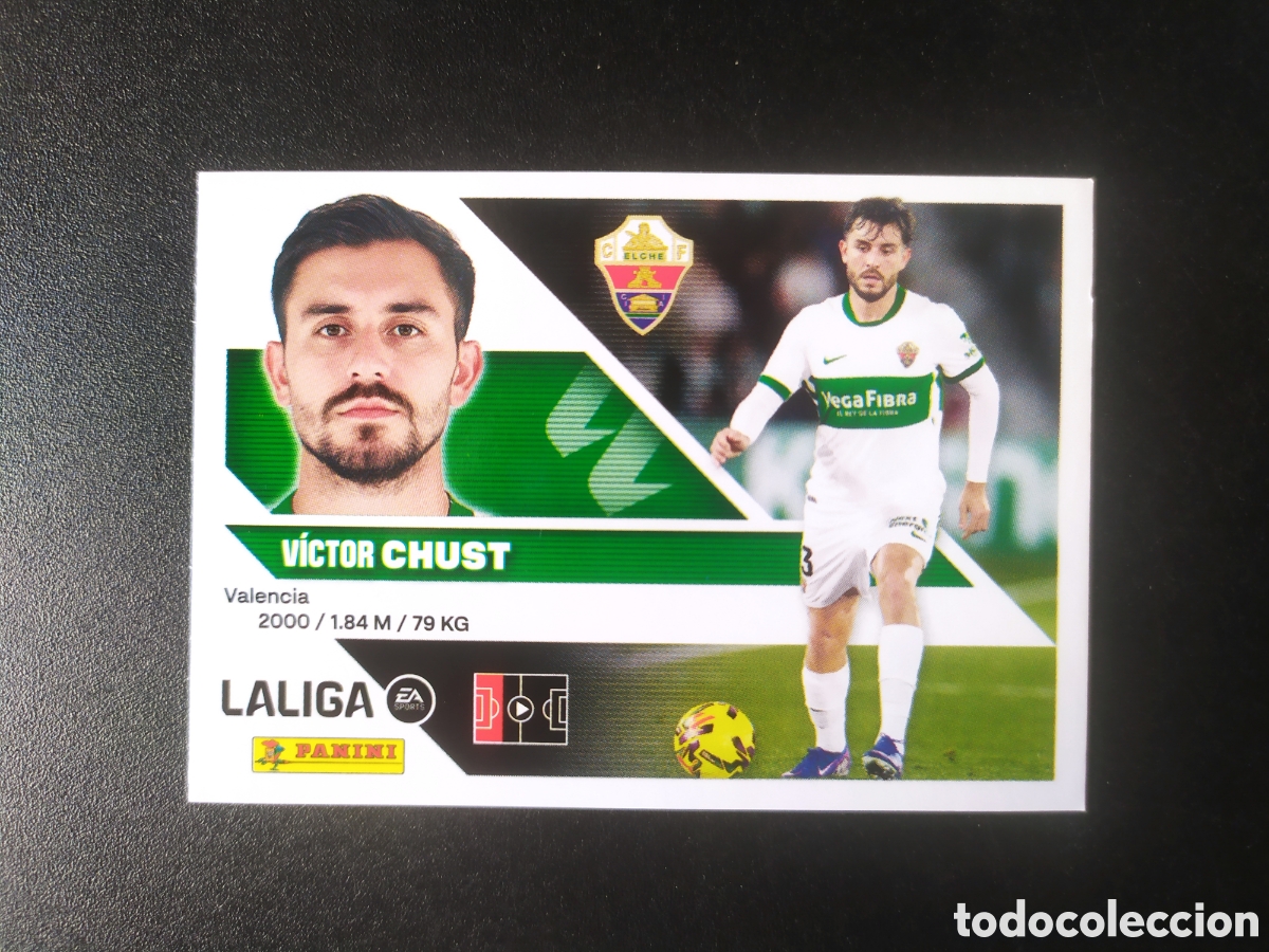 Cartes &agrave; collectionner de Football: Liga este 2026 2027 26 27 panini Chust n&deg; 6 Elche