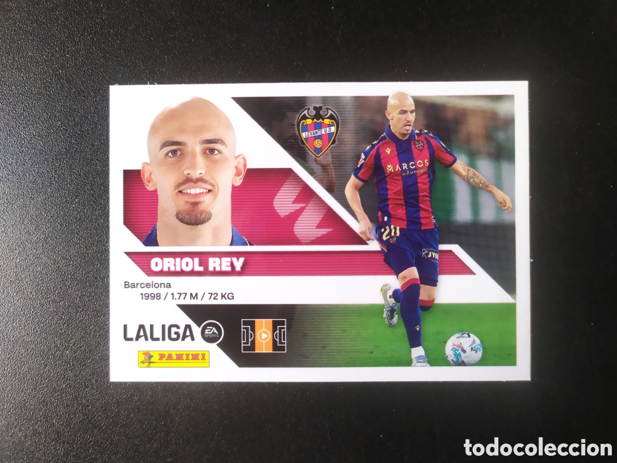Cromos de f&uacute;tbol: Liga este 2026 2027 26 27 panini Oriol Rey n&deg; 11 Levante