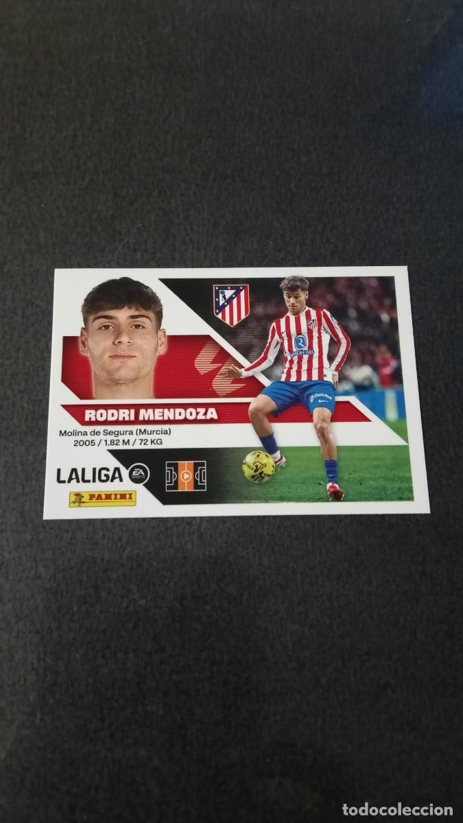 Cromos de f&uacute;tbol: Rodri Mendoza Liga Este 26 27 2026 2027 Atletico de Madrid