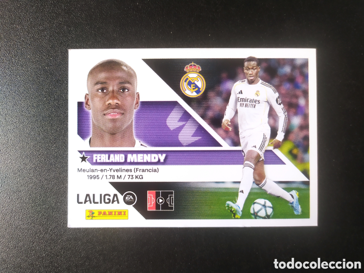 Cromos de f&uacute;tbol: Liga este 2026 2027 26 27 panini Mendy n&deg; 10B 10 B Real Madrid