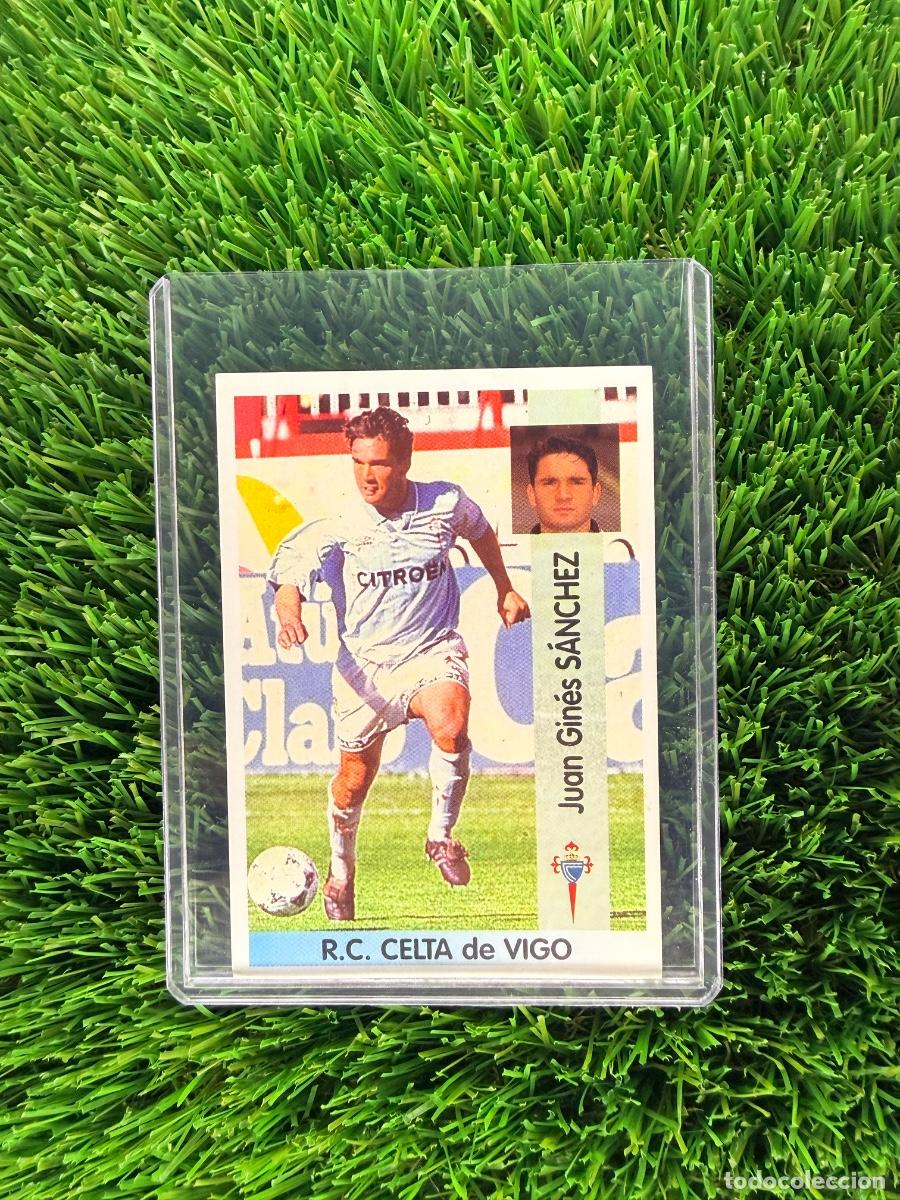 Cromos de f&uacute;tbol: N&ordm; 173 Juan Gin&eacute;s S&aacute;nchez RC Celta Liga 96 97
