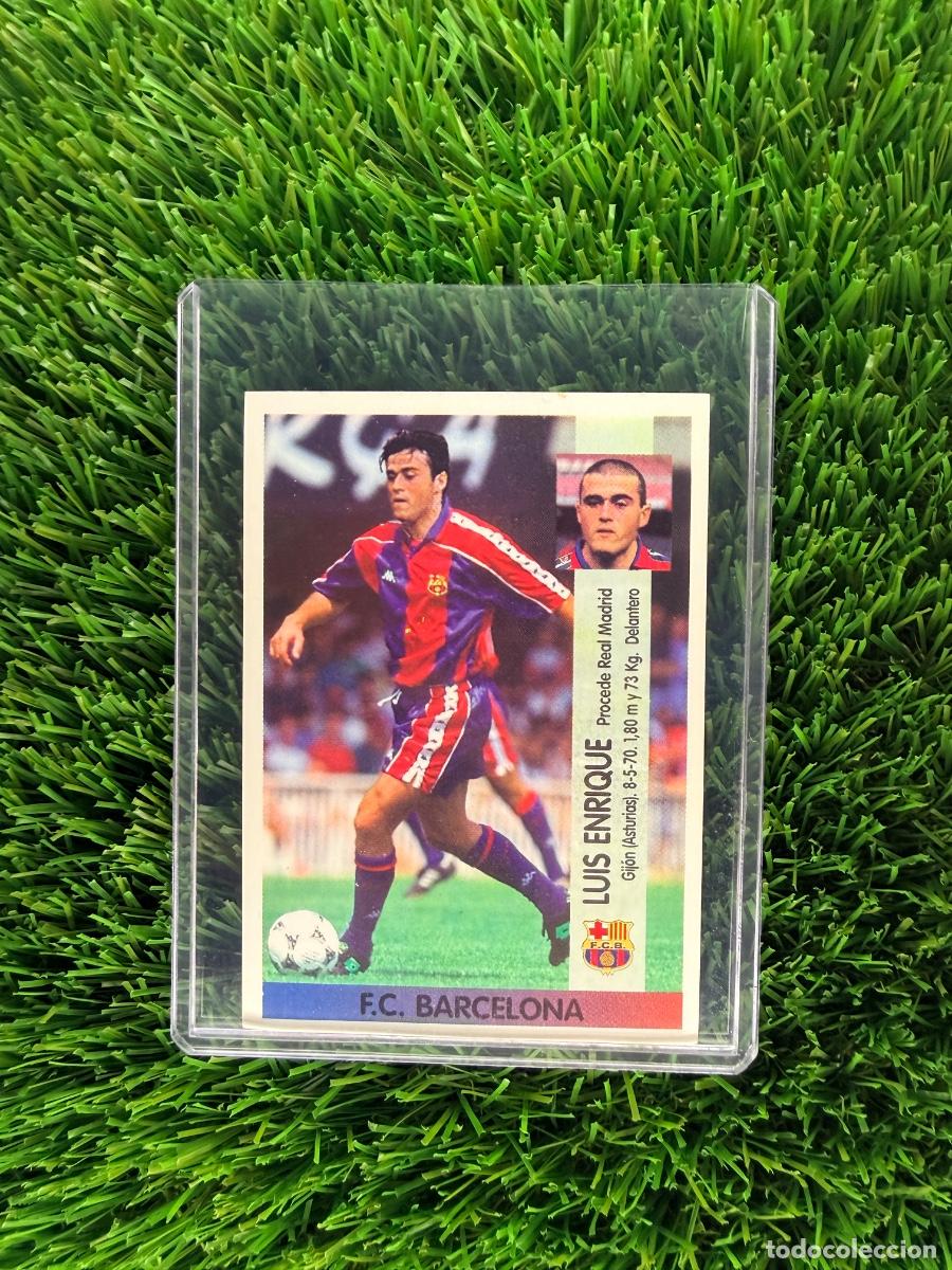 Cromos de f&uacute;tbol: N&ordm; 355 Luis Enrique &Uacute;ltimos Fichajes FC Barcelona Liga 96 97