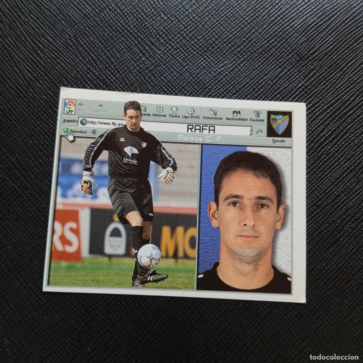 Cromos de f&uacute;tbol: RAFA MALAGA ESTE 2001 2002 CROMO FUTBOL 01 02 LIGA - SIN PEGAR - A216 PG388